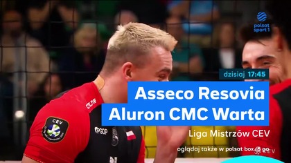 Polsat Sport 1 - Zapowiedź meczu siatkarskiej Ligi Mistrz&oacute;w z udziałem polskich zespoł&oacute;w (11. 02. 2026)