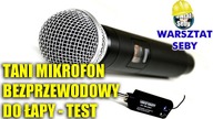 Testuję Tani mikrofon bezprzewodowy Voice Kraft VK-TM-US01