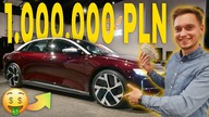Elektryk z zasięgiem ponad 800 km!  Pierwszy EUROPEJSKI LUCID AIR DREAM EDITION w Polsce za MILION