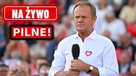 PILNE! KONFERENCJA PRASOWA DONALDA TUSKA [NA ŻYWO]