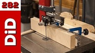 282. Kalibracja pilarki taśmowej (bandsaw setup, tuneup, drift)