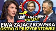 ZWROT AKCJI! EWA ZAJĄCZKOWSKA NIESPODZIEWANIE OSTRZEGŁA ŻONĘ PREZYDENTA NAWROCKIEGO! O CO POSZŁO?