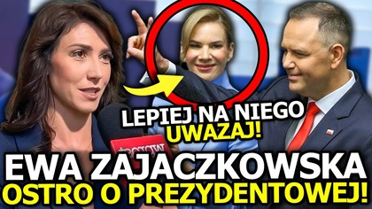 ZWROT AKCJI! EWA ZAJĄCZKOWSKA NIESPODZIEWANIE OSTRZEGŁA ŻONĘ PREZYDENTA NAWROCKIEGO! O CO POSZŁO?