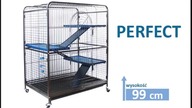 Klatka perfect 99 cm dla fretki i szynszyli - Instrukcja | Klatki dla gryzoni  | majazoo.pl 
