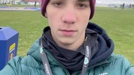 Prosto ze stadionu w Gubinie komentuję mecz pomiędzy Carina Gubin Vs Piast Gliwice .  #shorts
