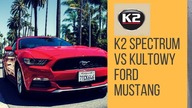 Czerwony Ford mustang & K2 Spectrum - Quick Detailer K2