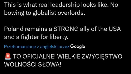 Wielkie zwycięstwo wolności słowa Karol Nawrocki wetuje ustawę o cenzurze w unii europejskiej