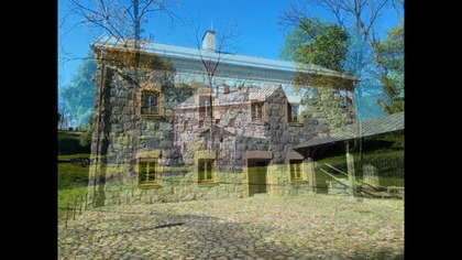 Liubavas Manor near Vilnius.  Młyn dworski w Lubowie od Wilnem.  Liubavo dvaro muziejus