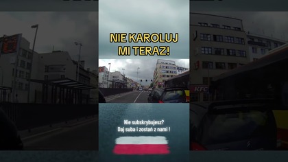 Karol niewinny, a oberwał najbardziej  #kolizja #pech #polscykierowcy #polskiedrogi #traffic