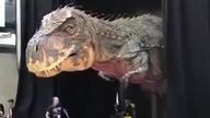 Ogromny mechaniczny T-Rex
