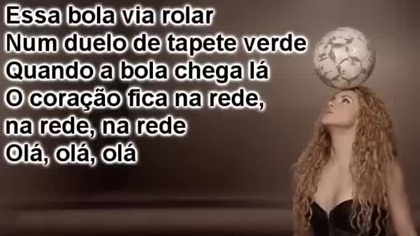 Shakira - La la la (Brazil 2014) (Spanish version) (Letra)