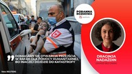 Draginja Nadazdin Czekamy tylko na sygnał do wjazdu z wieksza pomoca dla Strefy Gazy