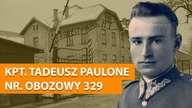 Jeden z pierwszych więźniów Auschwitz - kpt.  Paulone I J.  Trzeciak
