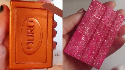 Soap Carving ASMR Relaxing Sounds no talking Satisfying ASMR Video #soapcarving #carvingsoap #seife