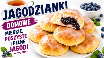 Zrób te JAGODZIANKI raz, a zapomnisz o cukierni! 