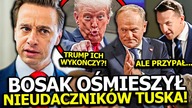 BOMBA! KRZYSZTOF BOSAK JEDNYM SŁOWEM ZMIAŻDŻYŁ TUSKA I JEGO LUDZI ZA ICH CYRK Z DEZINFORMACJĄ!