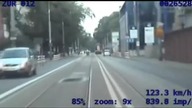 Pościg za nietrzeźwym motocyklistą na ulicach Warszawy
