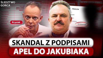 TAK FAŁSZOWALI PODPISY.  ATAK I GROŹBY JAKUBIAKA.  KRYSIAK ODPOWIADA