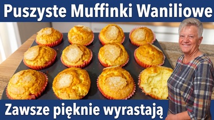 Idealne Muffinki Waniliowe  proste składniki i gwarancja sukcesu
