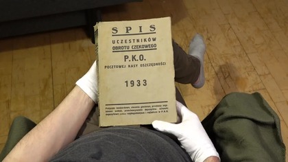 SPIS UCZESTNIKÓW OBROTU CZEKOWEGO P. K. O.  (1933)