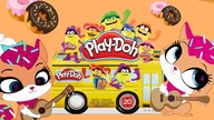 Play Doh  Tort dla kici Littlest Pet Shop  bajki dla dzieci
