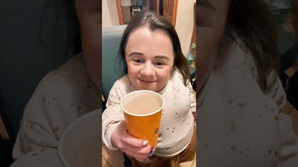 Test zimowej kawy Ruby Choco Latte z McDonalds  | #shorts | Magdalena Augustynowicz