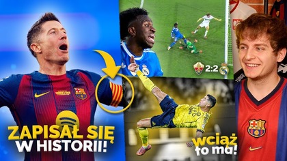 Lewandowski z PIERWSZYM GOLEM na nowym Camp Nou ale dlaczego ZABRAŁ PIŁKĘ? Kontrowersje w Realu!