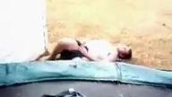 Rozbierająca trampolina