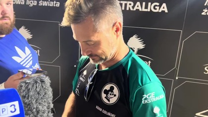 A.  Goliński po meczu ze Spartą - 27. 07. 2025r.