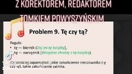Kurs po wiedzę oraz rozwój z korektorem.