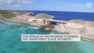 Bahamas Bridge the Narrowest Place on Earth