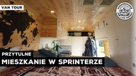 PRZYTULNE MIESZKANIE W MERCEDESIE  van tour Sprinter