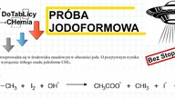 PRÓBA JODOFORMOWA(Haloformowa) BEZ STOPNI UTLENIENIA! REDOX ZASADOWY