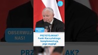 PRZYSTOJNIAK - Fanki Kaczyńskiego komplementują jego wygląd #shorts