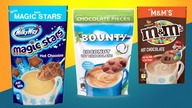 Próbujemy gorącą czekoladę [M&Ms, MILKY WAY, BOUNTY]