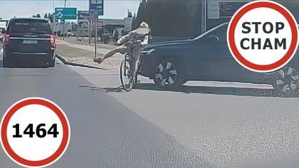 Stop Cham #1464 - Niebezpieczne i chamskie sytuacje na drogach