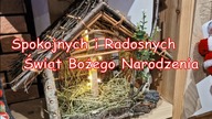 Szopka Bożonarodzeniowa - Spokojnych i Radosnych Świąt Bożego Narodzenia