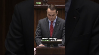 Sikorski uderza w Nawrockiego.  Część posłów wyszła z sali