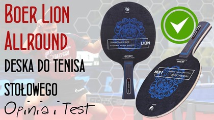 Deska Boer Lion do Tenisa Stołowego - Opinia