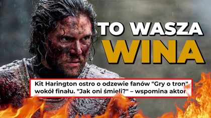 JAK ŚMIECIE?! Kit Harington odpiął wrotki i UDERZYŁ W FANÓW GRY O TRON.  To był poziom idiotyzmu!