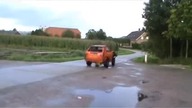 Dla niego dachowanie to zabawa
