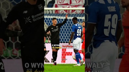 DRAMAT LECHA POZNAŃ, PRZEGRAŁ AŻ 0:4 Z BAYEREM LEVERKUSEN