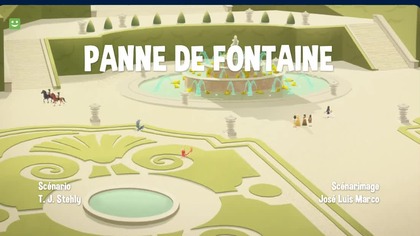 Belfort i Lupin, odcinek 15 Balet w fontannie