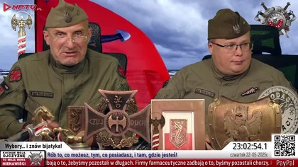Wybory...  i znów bijatyka! Czw.  22. 5. 2025r.  W.  Olszański, M.  Osadowski Rodacy Kamraci NPTV.pl