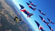 Niecodzienny pokaz lotniczy z użyciem Jetpack&oacute;w