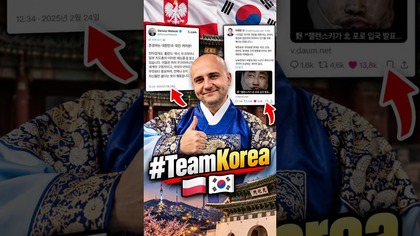 Ukraińcy wypowiedzi w Internecie wojnę Koreańczykom.  Ja jestem za Koreą 