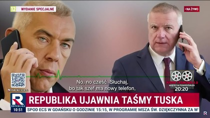 Republika ujawnia Taśmy Tuska ¦ Szokująca rozmowa Tuska z Giertychem.  TYLKO U NAS!!! (1080p 60fps H264-128kbit AAC)