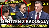 SŁAWOMIR MENTZEN Z KONFEDERACJI Z RADOŚCIĄ ZMIAŻDŻYŁ MINISTERSTWO FINANSÓW! AŻ BYŁO IM PRZYKRO!