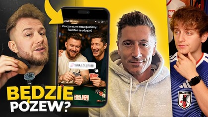 Lewandowski OFIARĄ! Patoinfluencer wykorzystał jego WIZERUNEK do reklamy KA$YNA...  Będzie pozew?