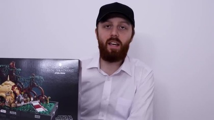( MIEDZINSKY ) LEGO Star Wars Diorama: Szkolenie Jedi na Dagobah | Lego prezentacje #3